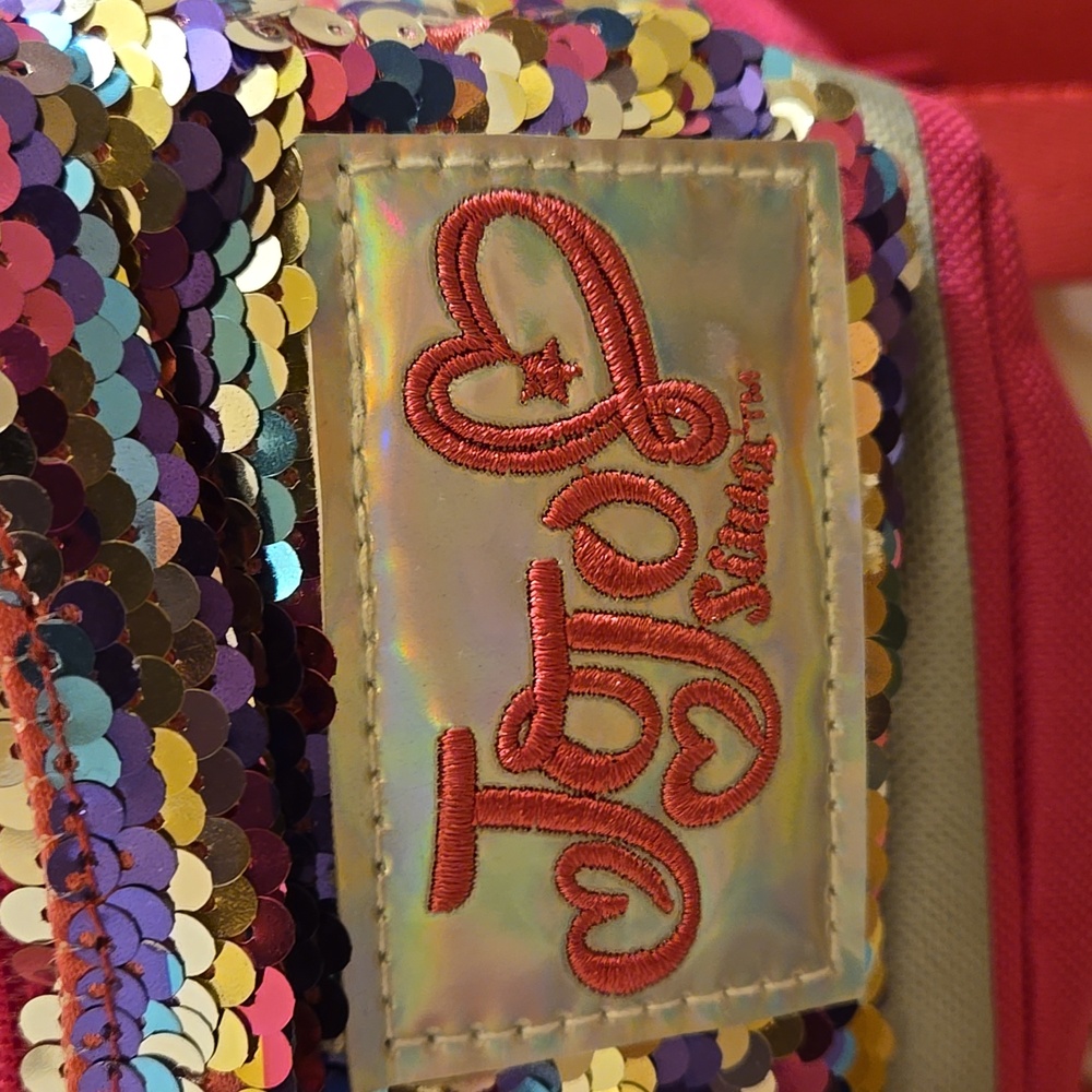 NWT JoJo Siwa sequined mini backpack - Picture 3 of 10